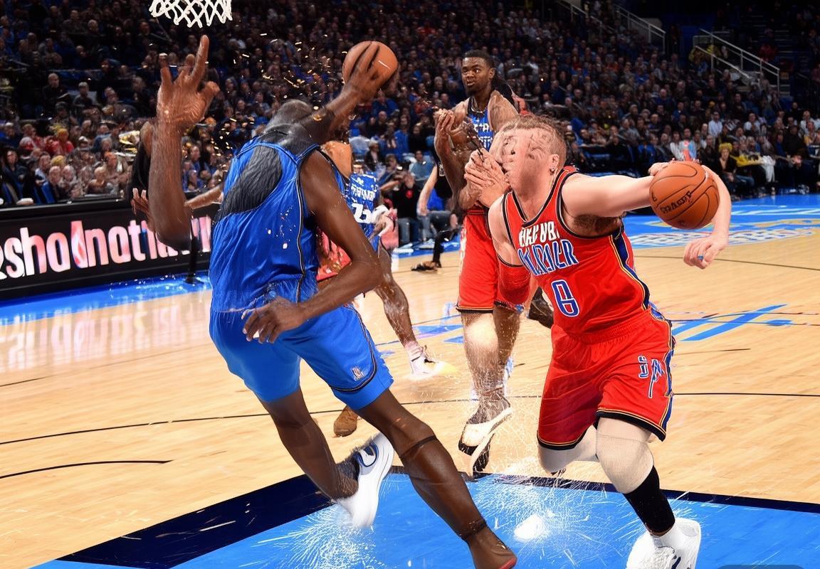 2017季后赛小牛雷霆对决：精彩瞬间回顾(图1)